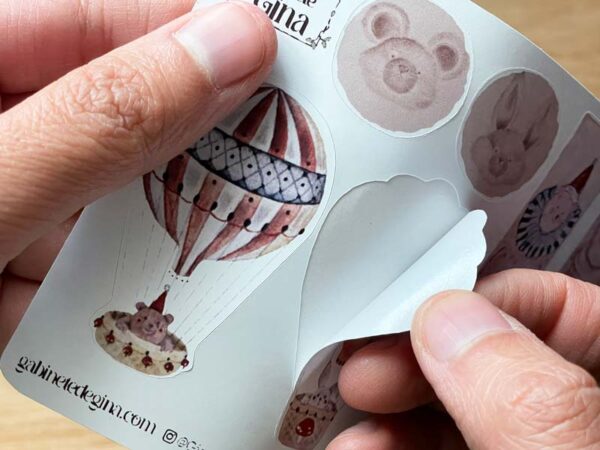 Planilla de stickers Festival de animales - Imagen 4
