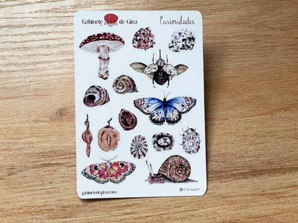 Planilla de stickers Curiosidades naturales - Imagen 2